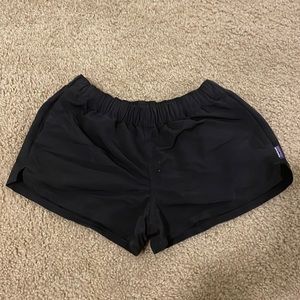 Black Patagonia shorts